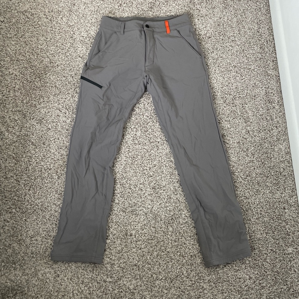 Grundens Mens Kryall Pants Weather Medium Smoke